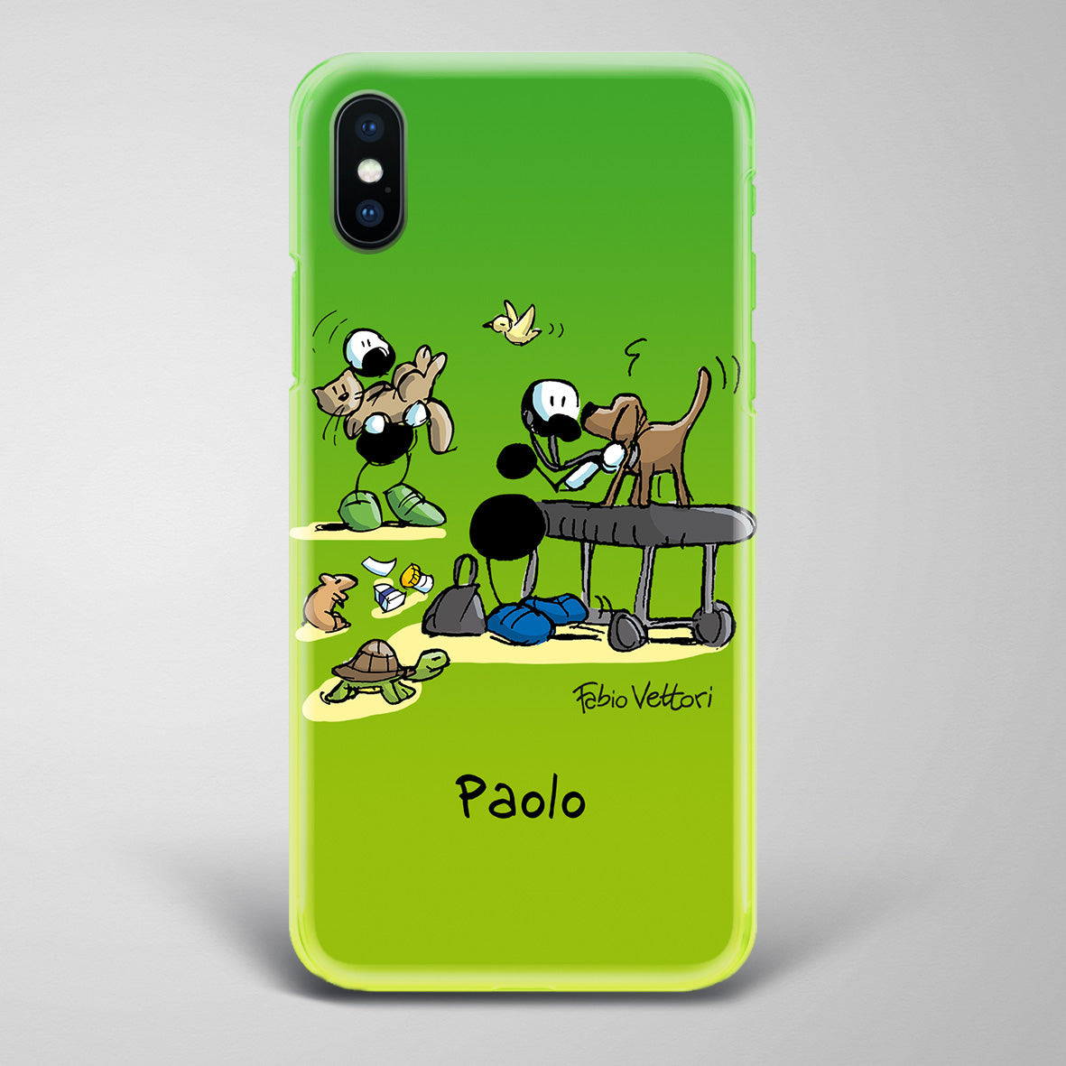 Artistic Smartphone Cover Personalized Decoration on ceramic