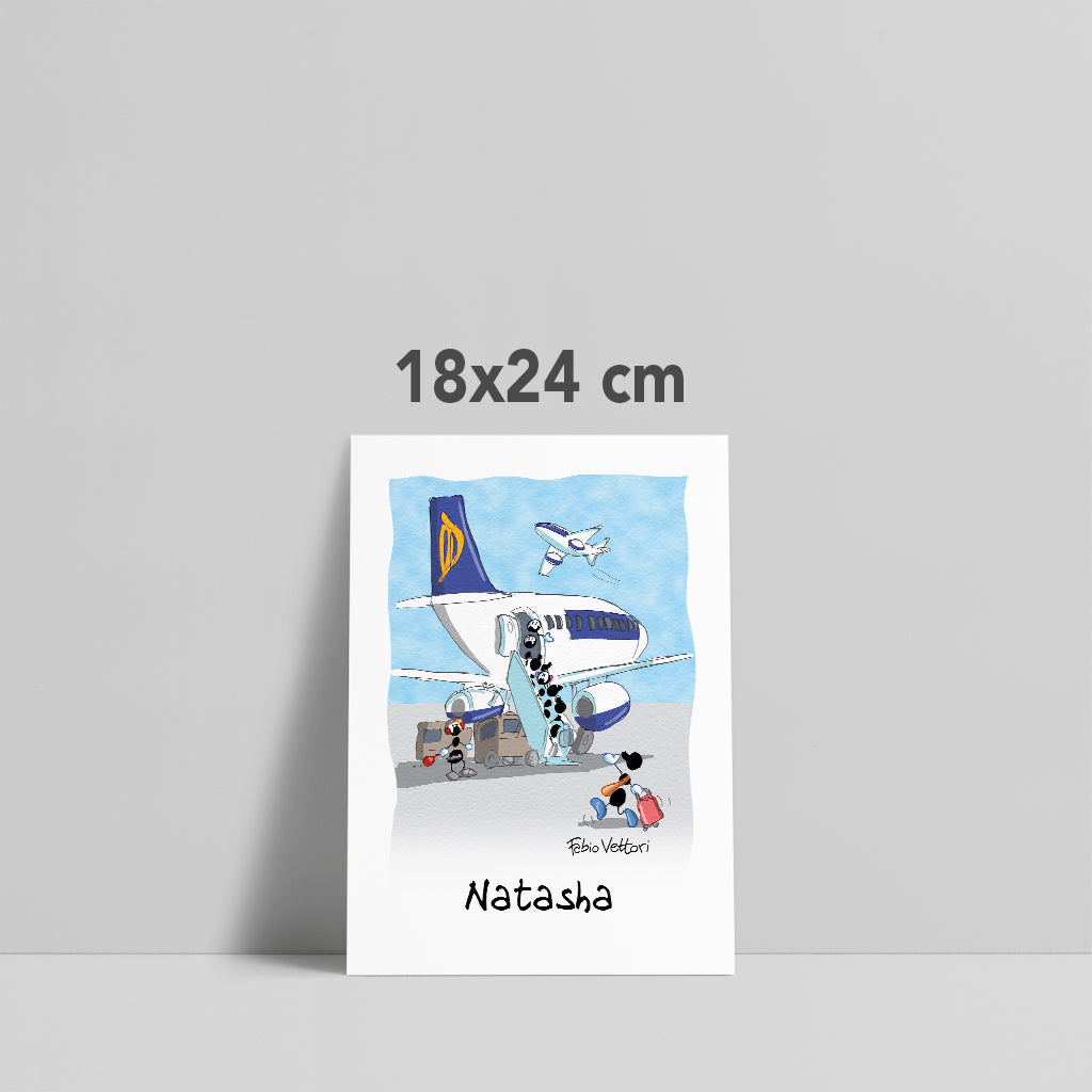 Personalized "Electrician shop" poster print