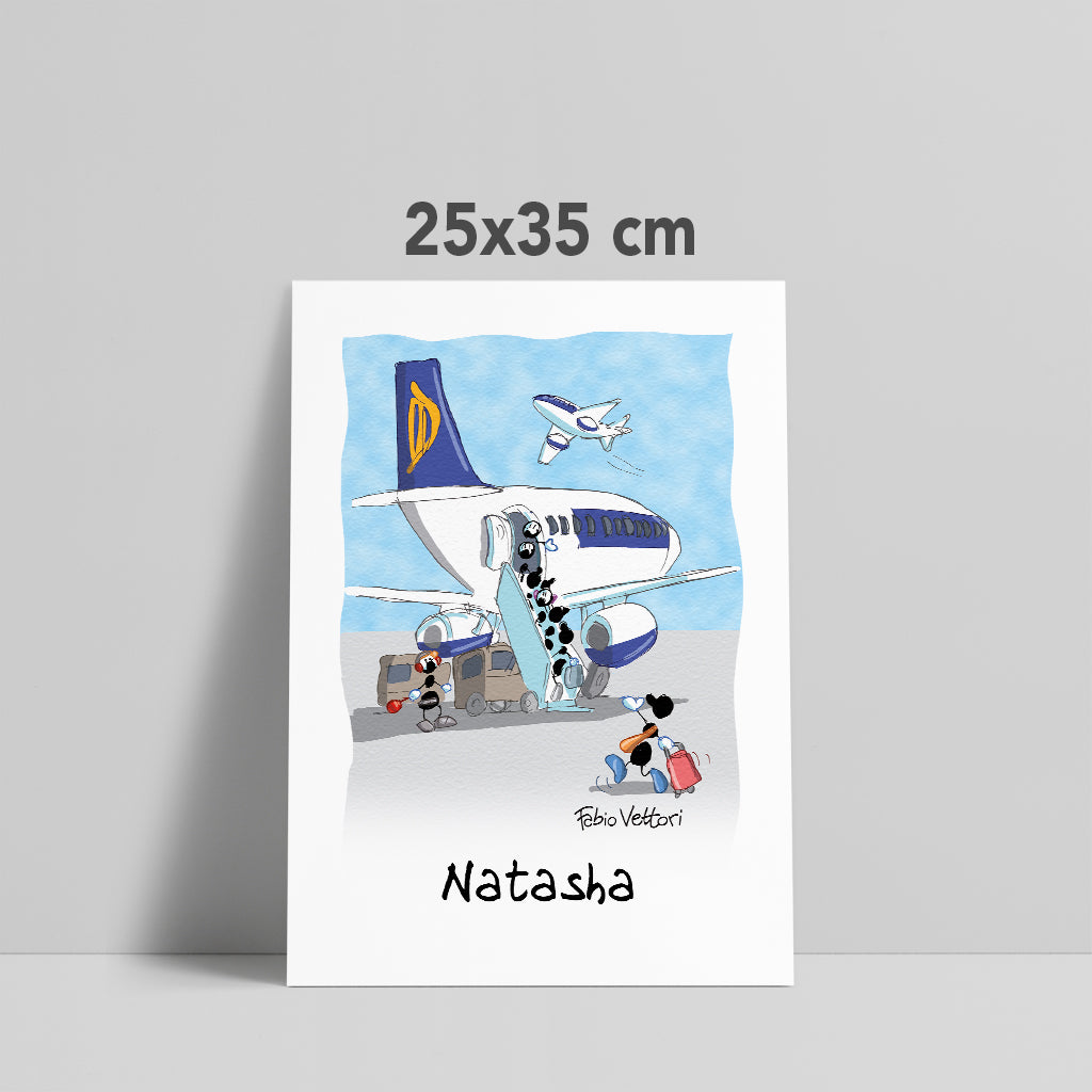 Personalized "Electrician shop" poster print