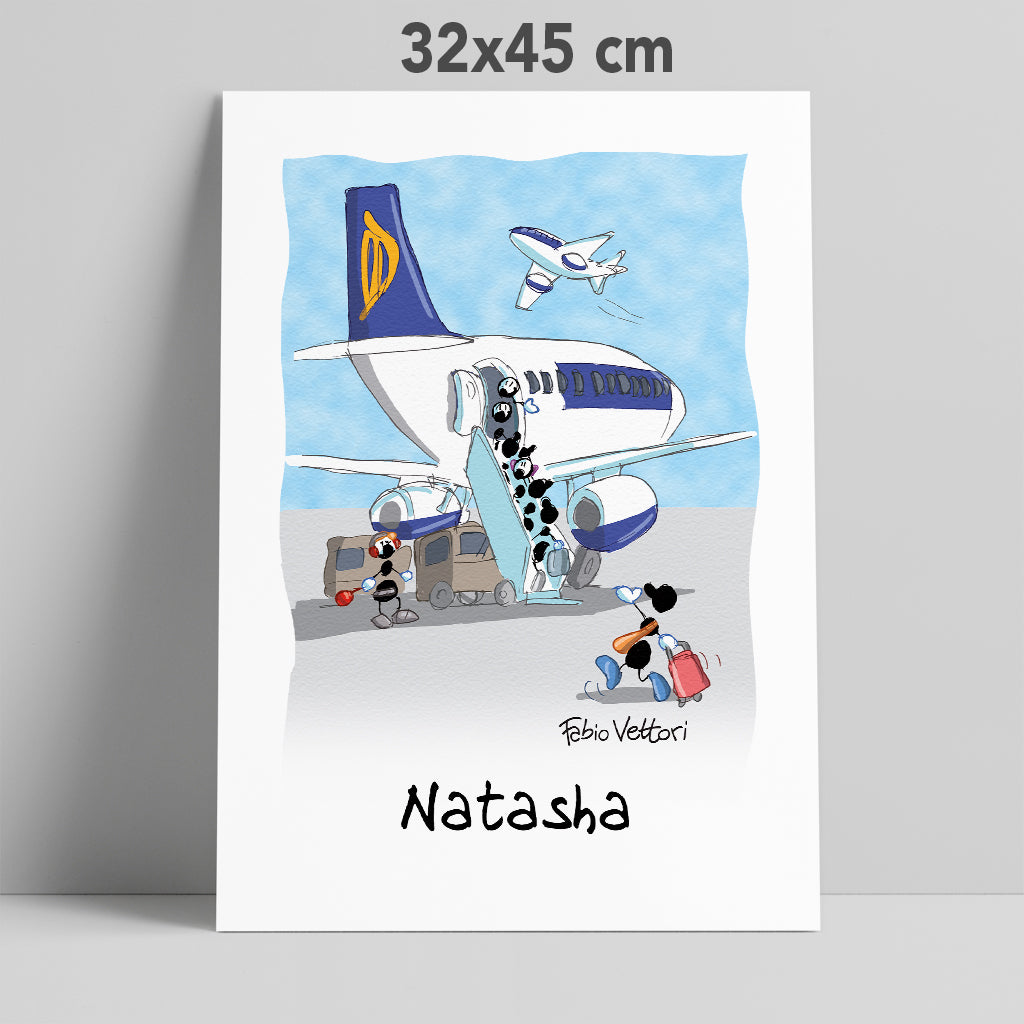 Personalized "Electrician shop" poster print