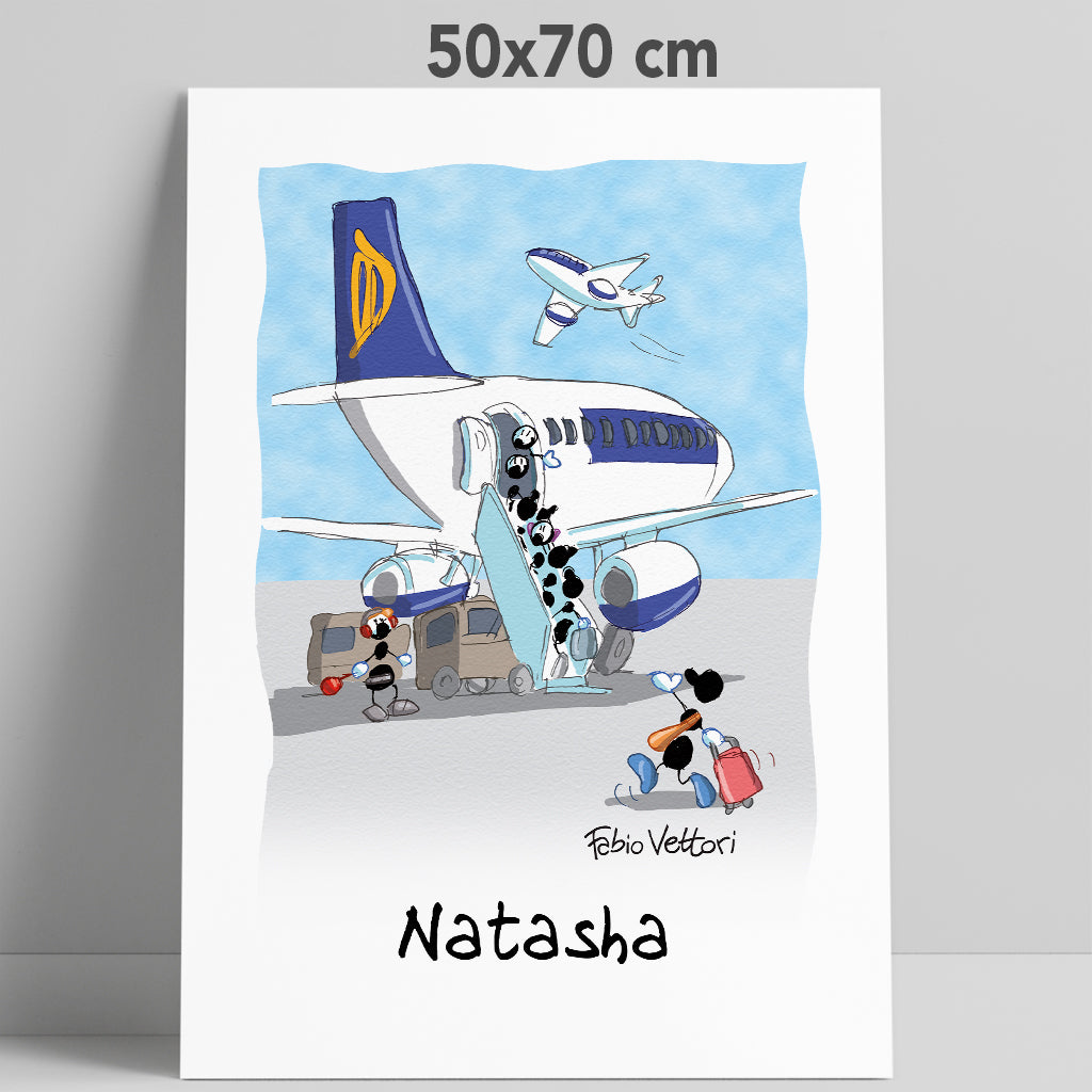 Personalized "Electrician shop" poster print