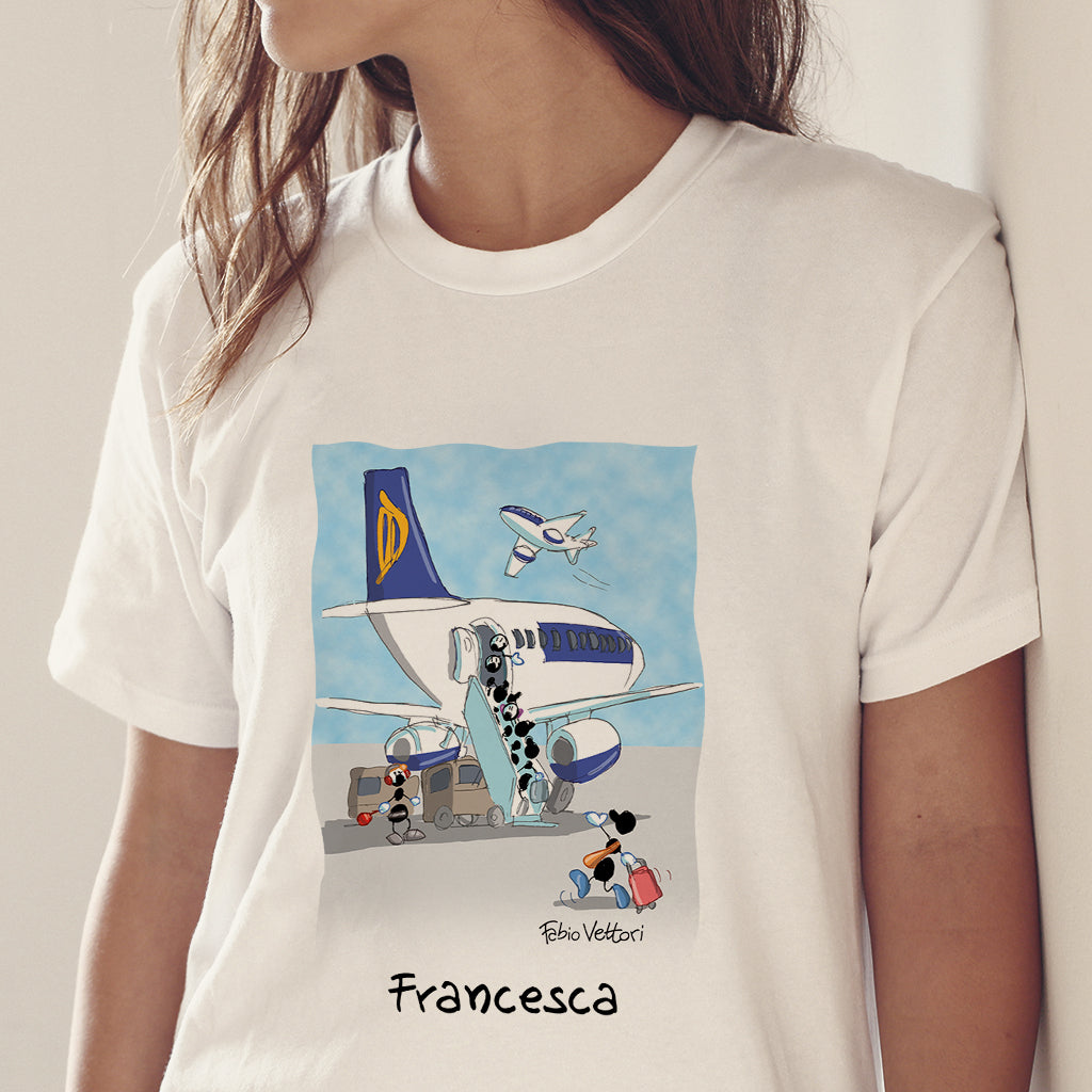 T-Shirt Personalizzata "Viaggi"