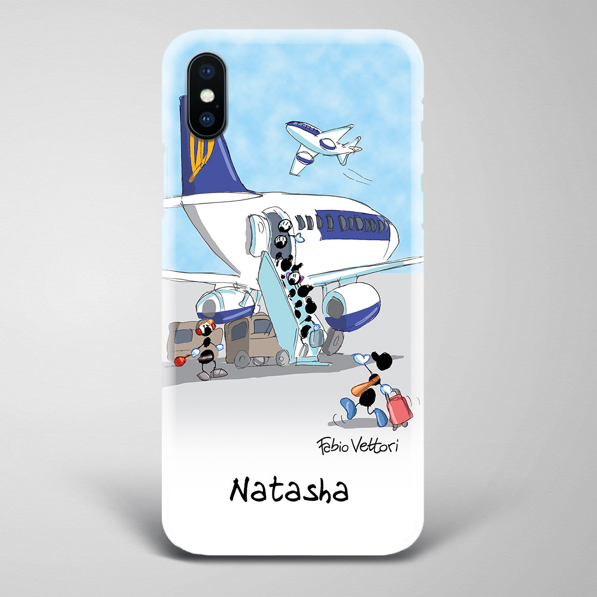 Artistic Smartphone Cover Personalized by Archaeologists