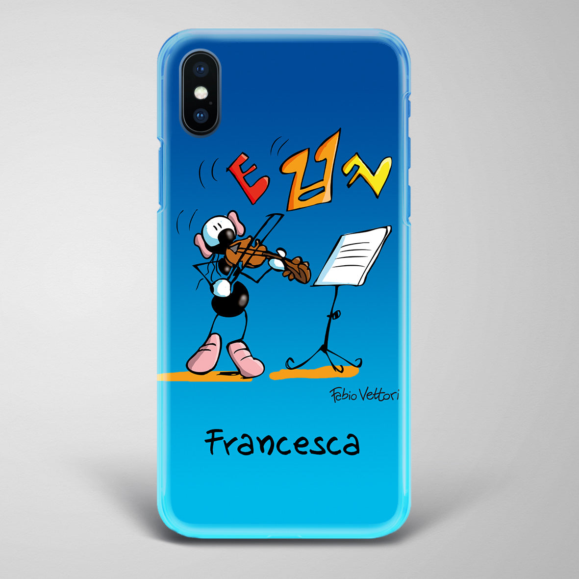 Artistic Smartphone Cover Personalized Decoration on ceramic