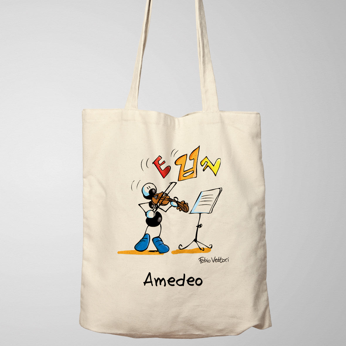 Shopper Personalizzata "Violinisti"