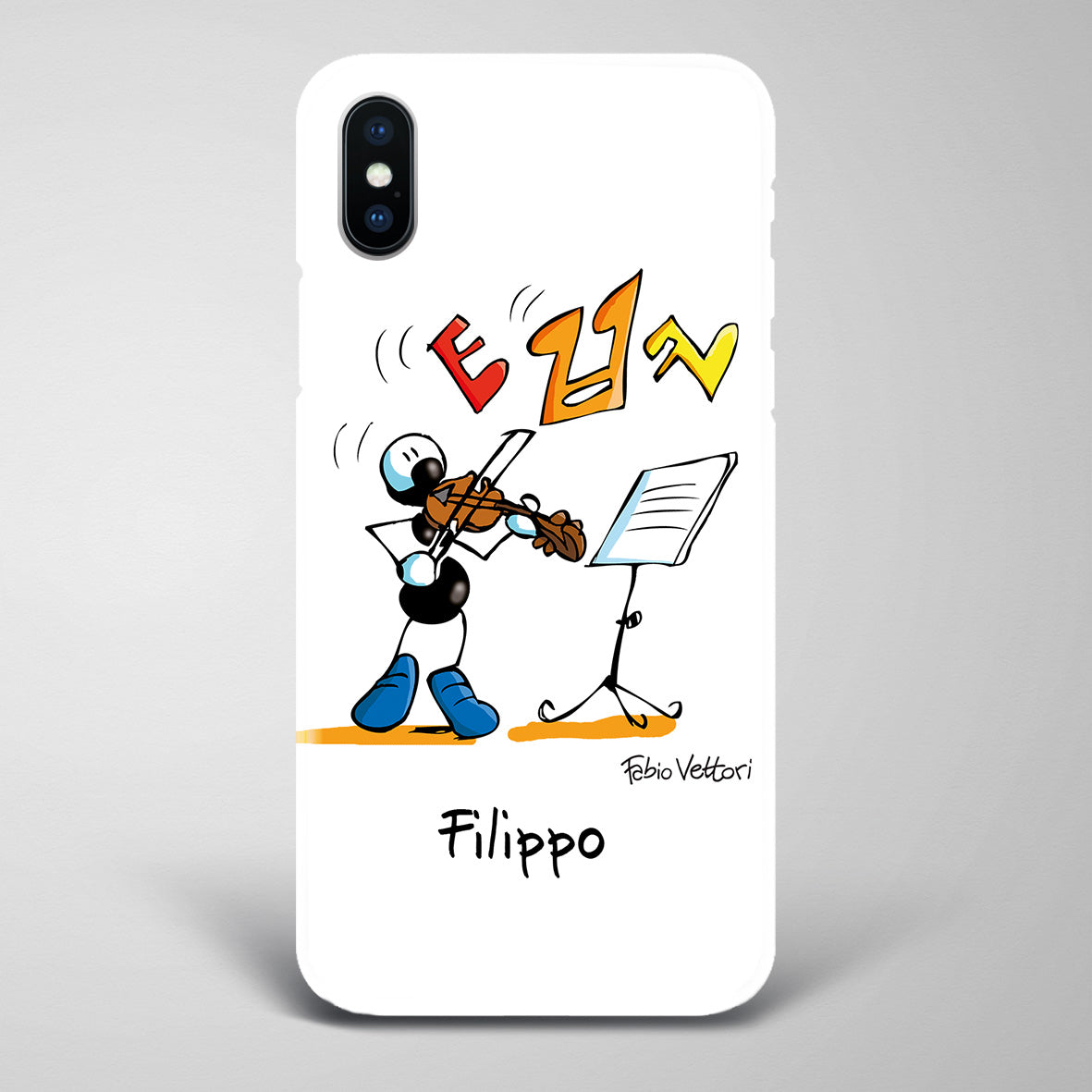 Artistic Smartphone Cover Personalized Decoration on ceramic