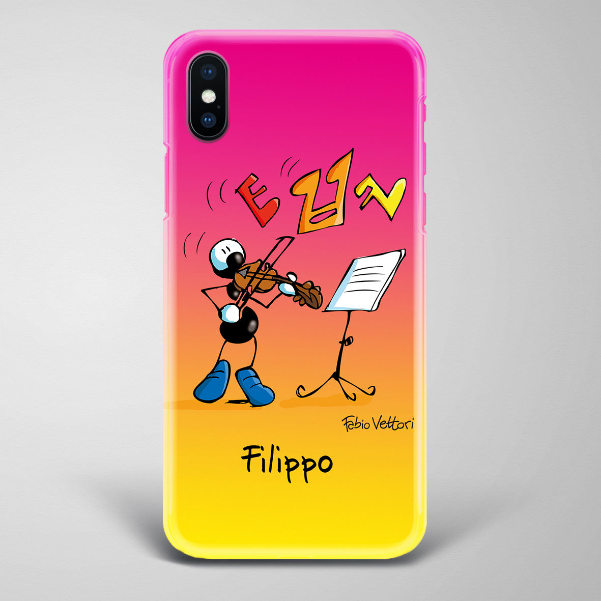 Artistic Smartphone Cover Personalized Decoration on ceramic