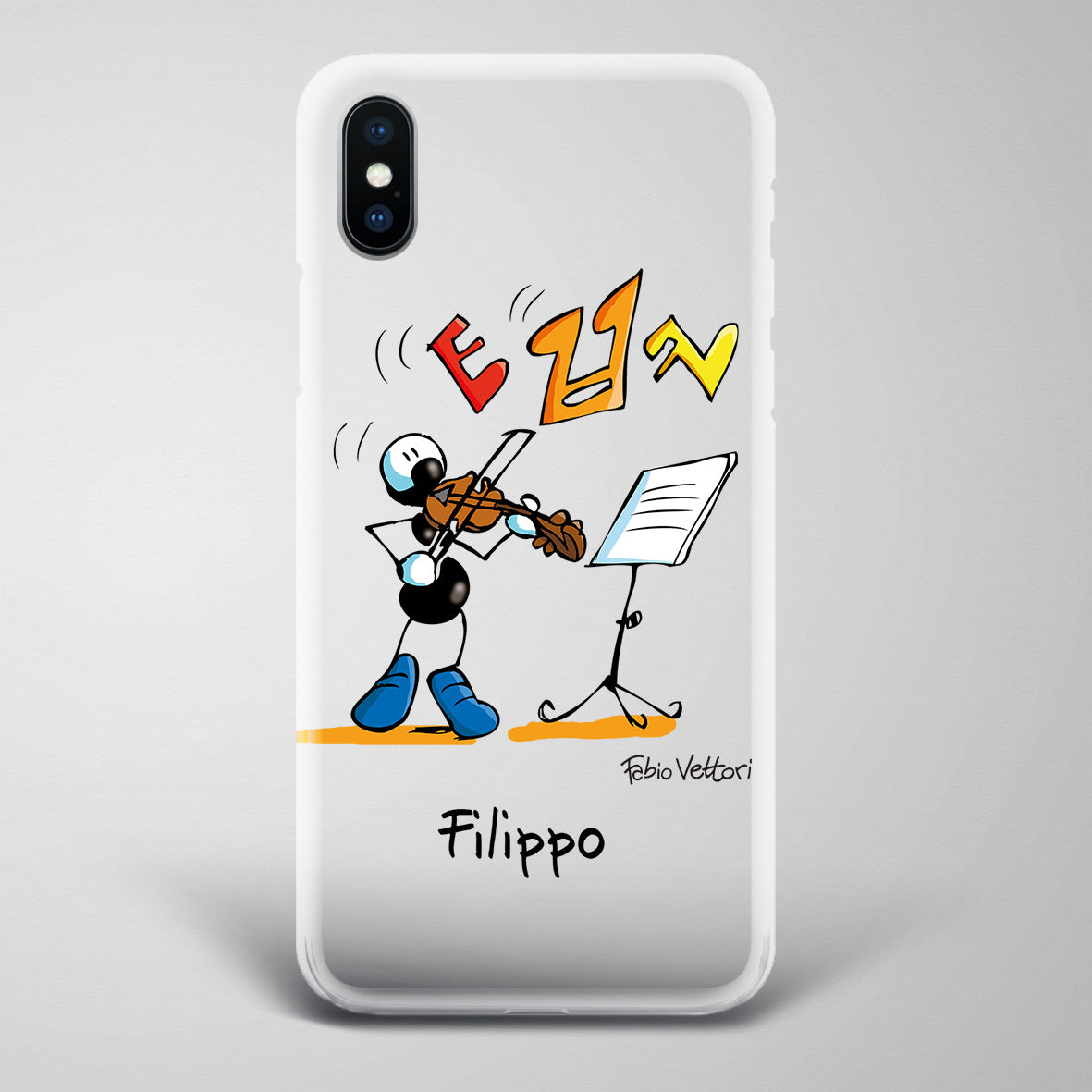 Artistic Smartphone Cover Personalized Decoration on ceramic