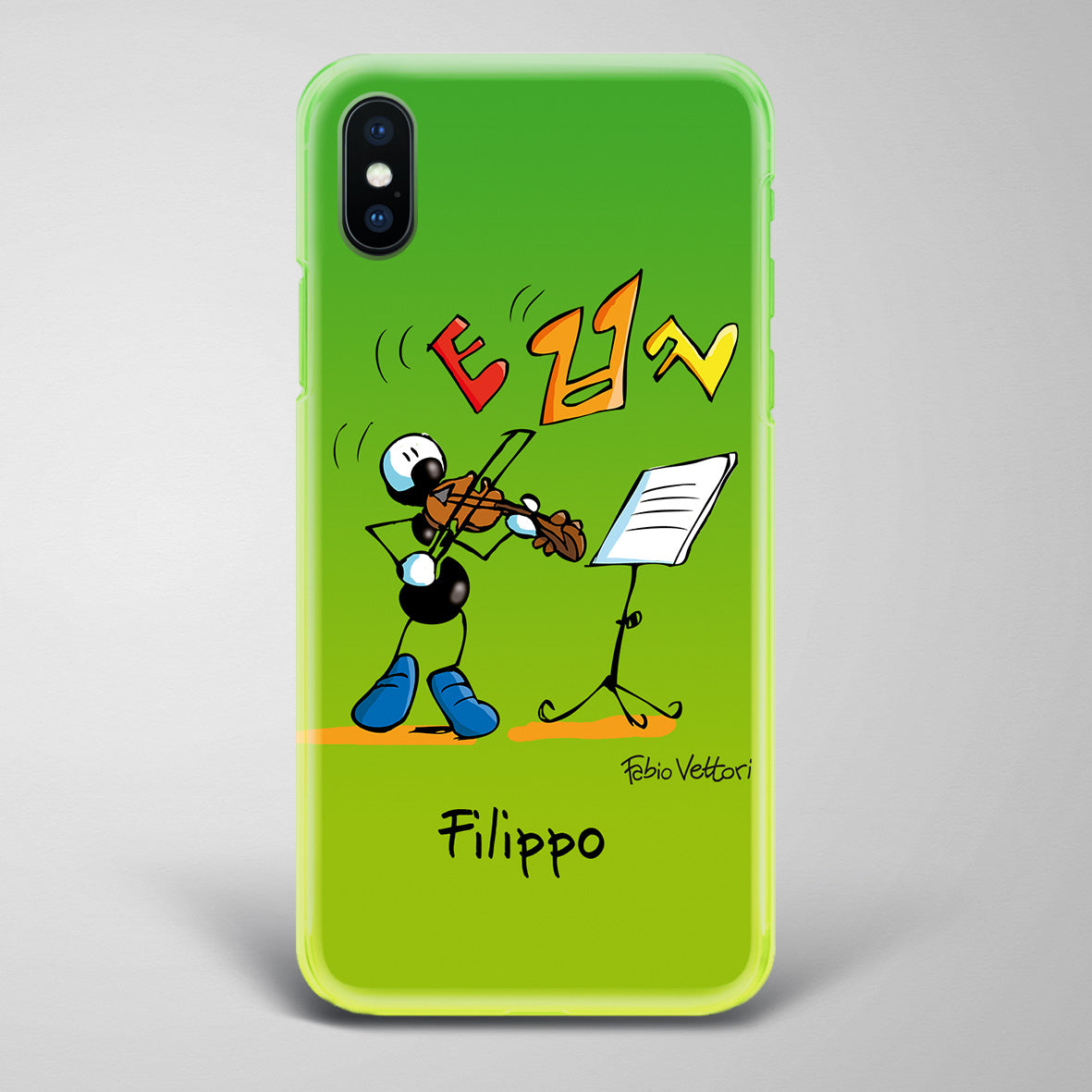 Artistic Smartphone Cover Personalized Decoration on ceramic