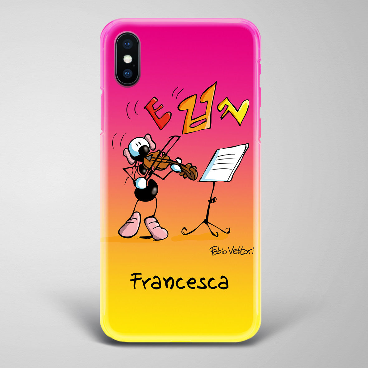 Artistic Smartphone Cover Personalized Decoration on ceramic