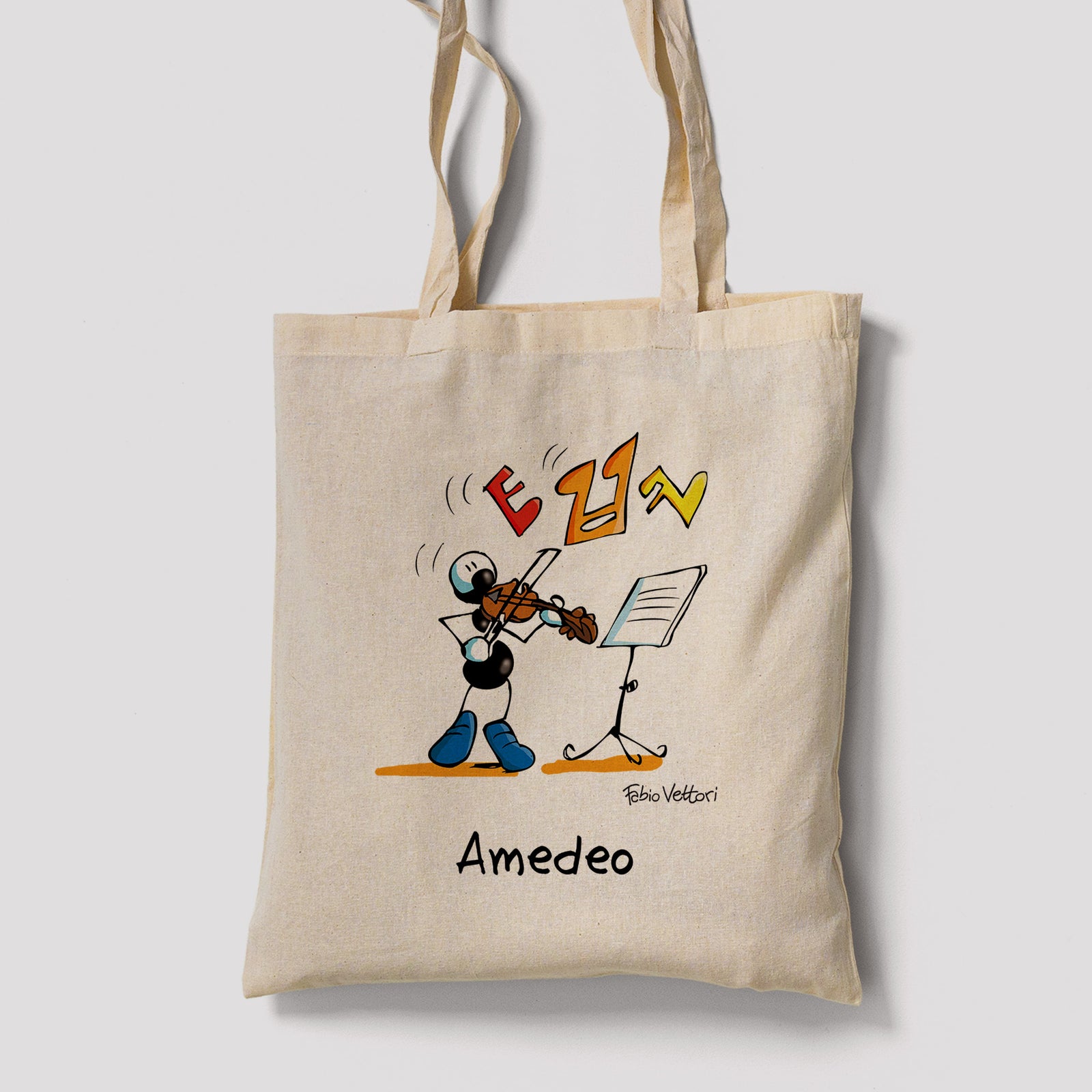Shopper Personalizzata "Violinisti"