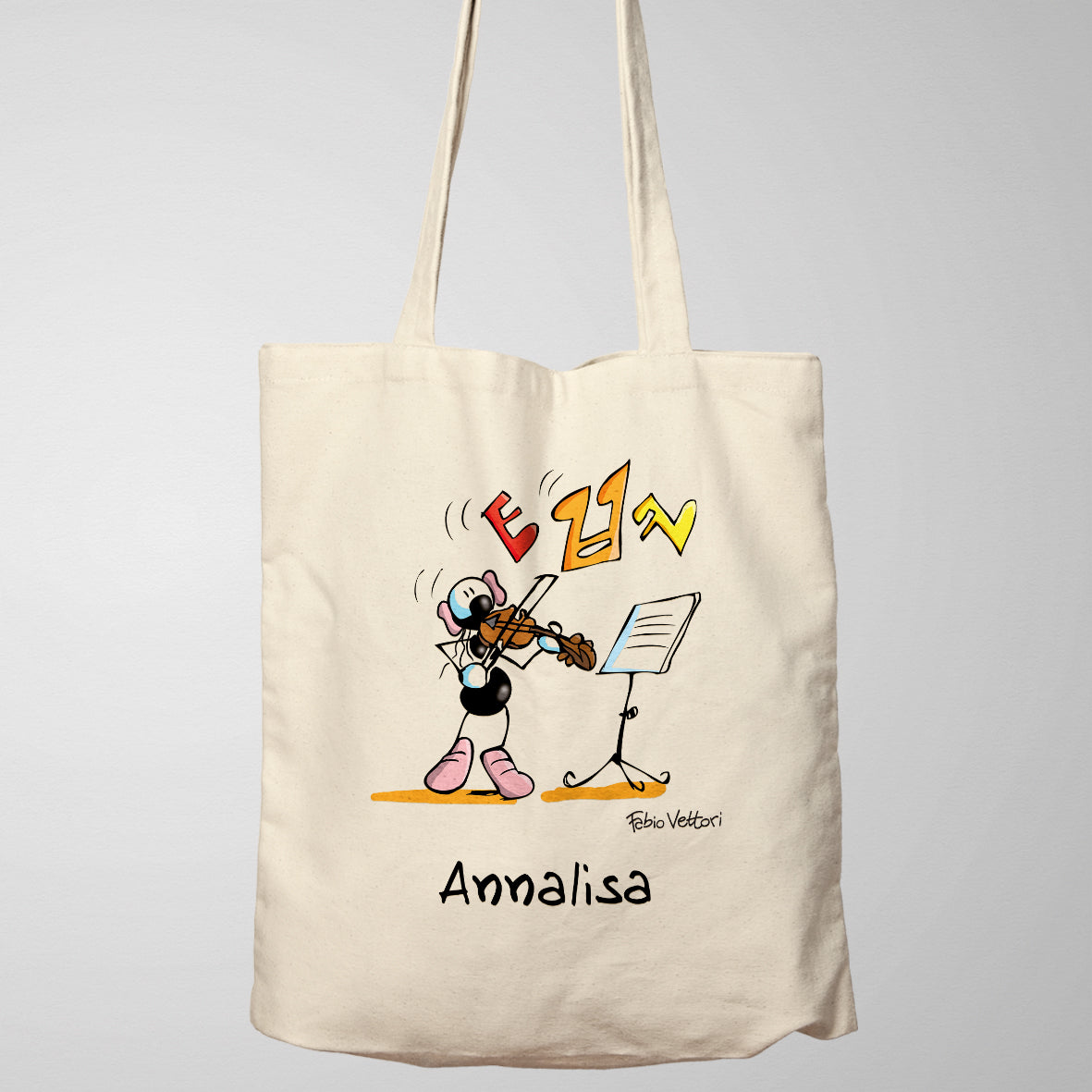 Shopper Personalizzata "Violinisti"