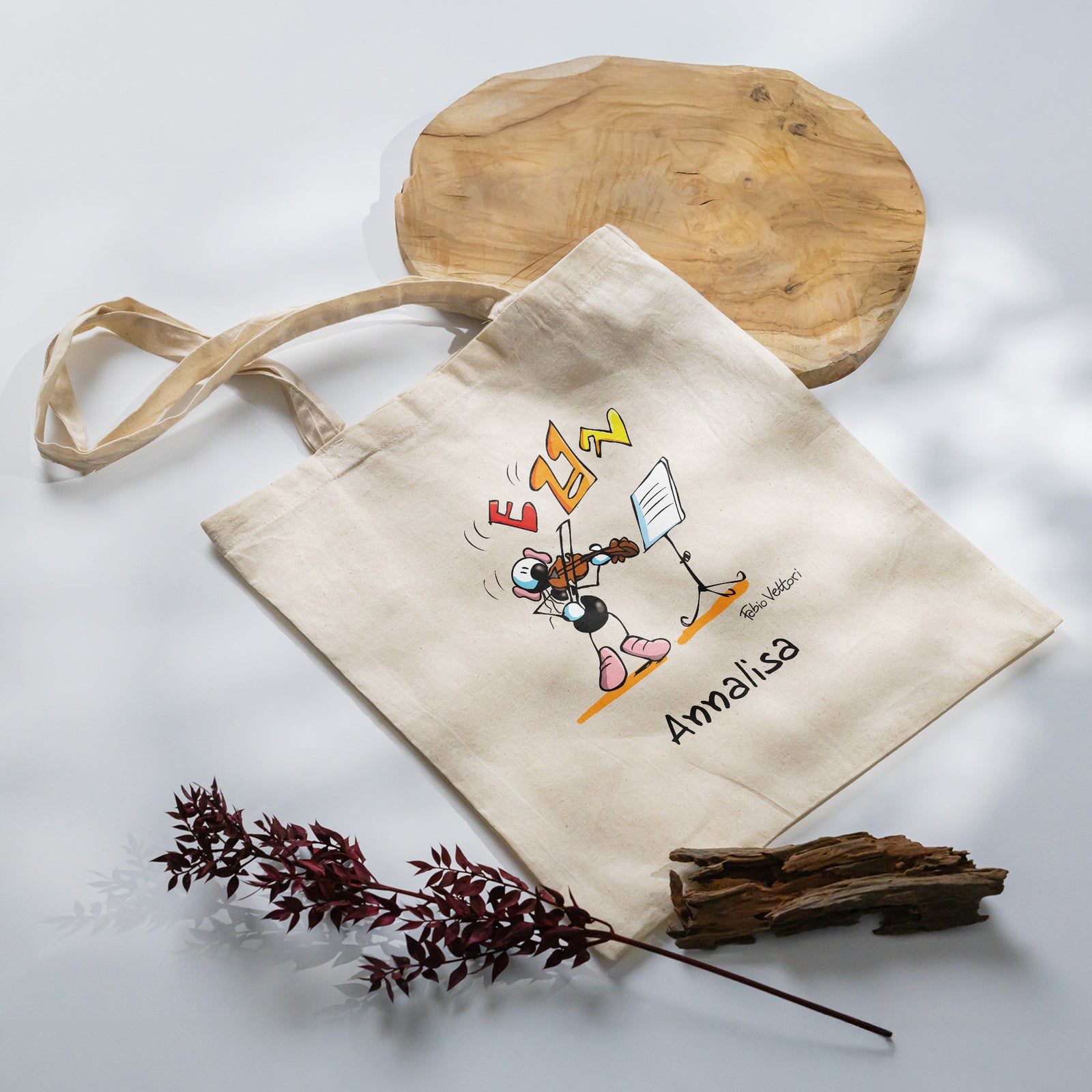 Shopper Personalizzata "Violinisti"