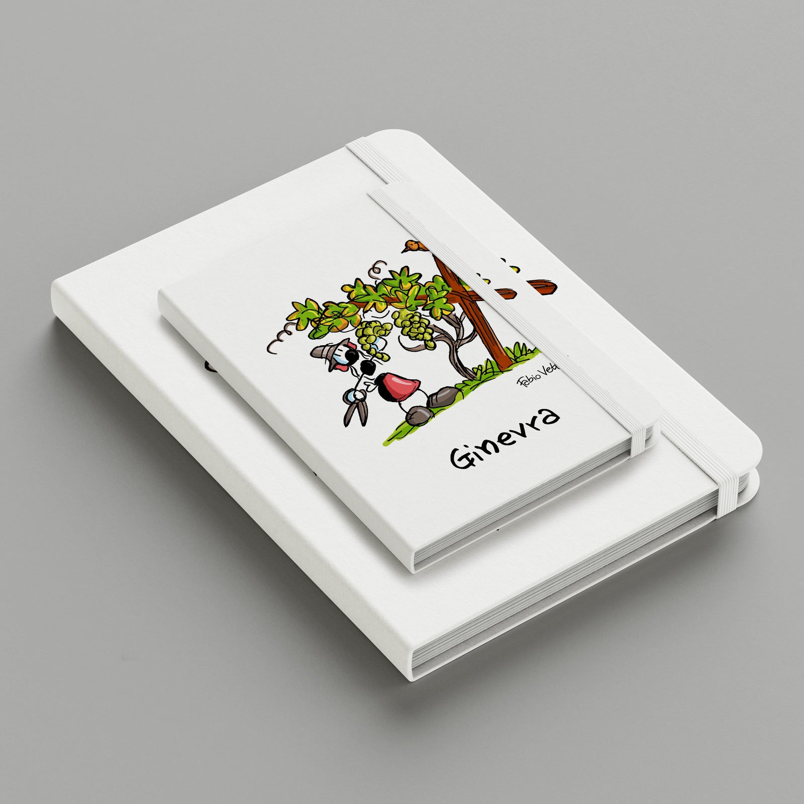 Personalized notebook subject "Viticulture"
