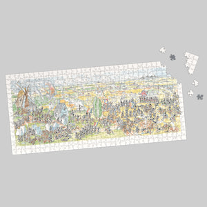 Puzzle "Battaglia di Waterloo" 1080 pezzi