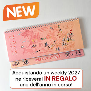 Calendario Settimanale "Weekly" 2027 delle Formiche di Fabio Vettori (FV27W)