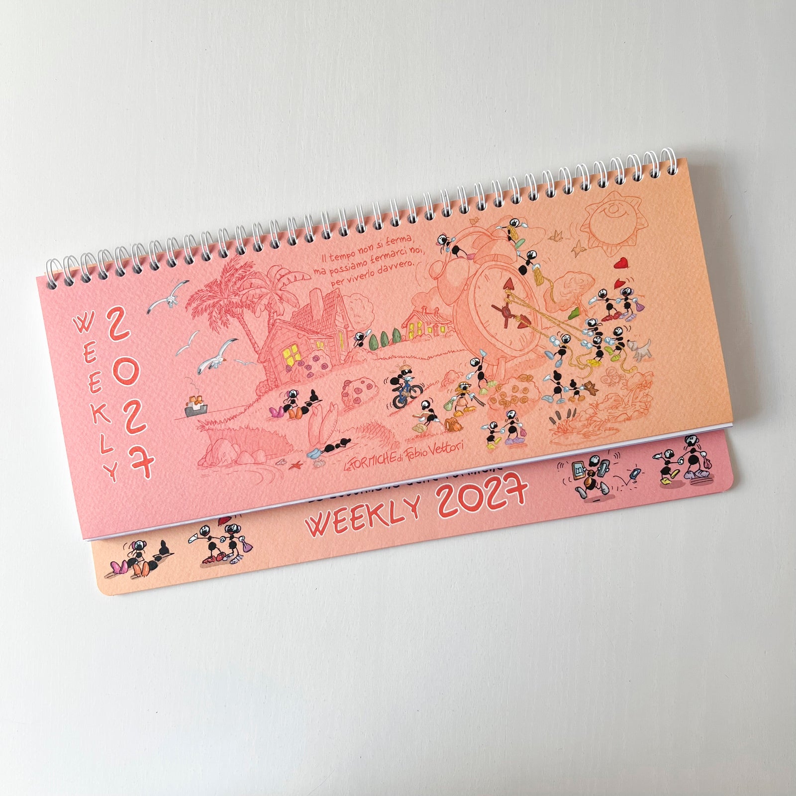 Weekly Calendar 2026 of the Ants by Fabio Vettori