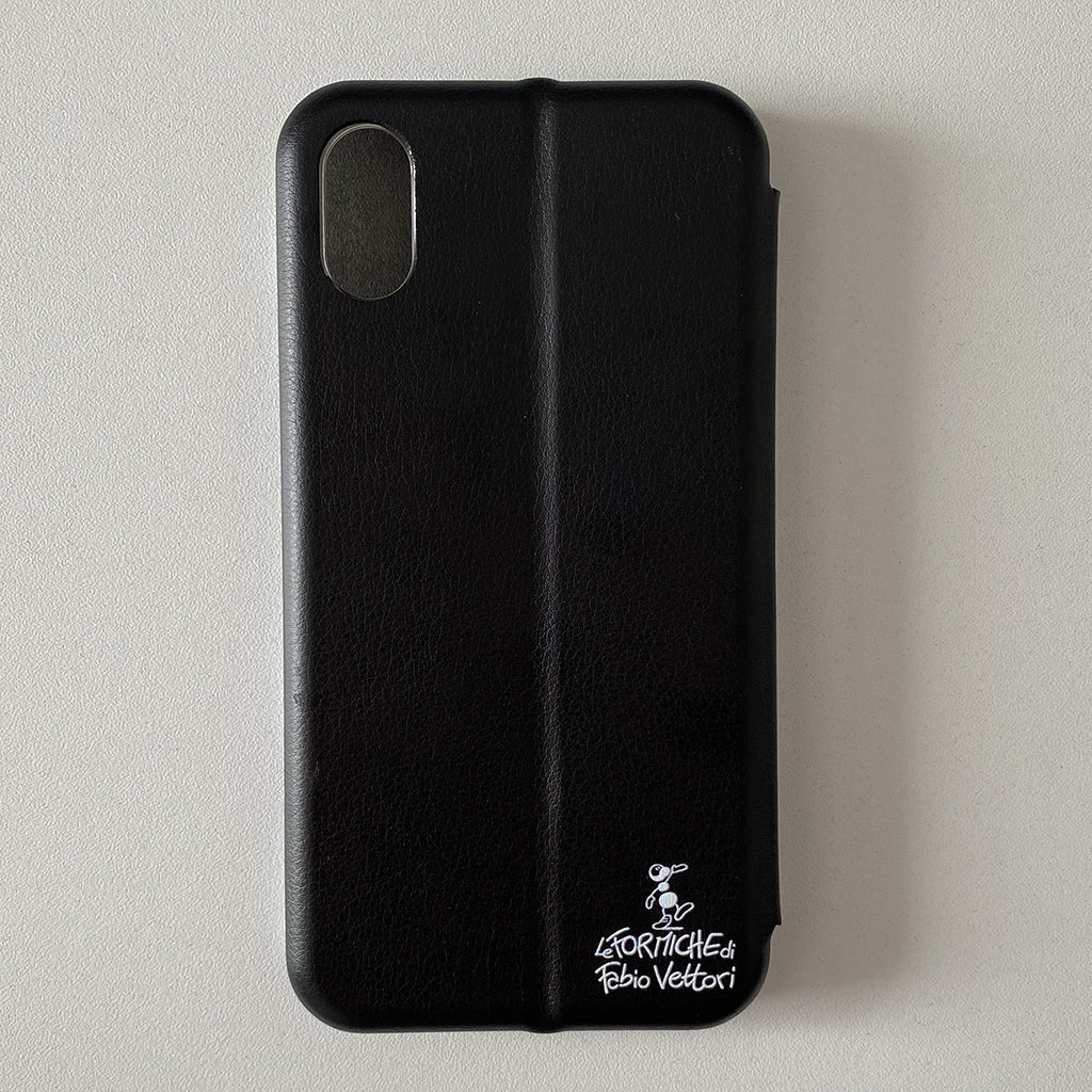 Cover artistica per Smartphone Personalizzata soggetto "Mucca" modello con apertura "a Libro"