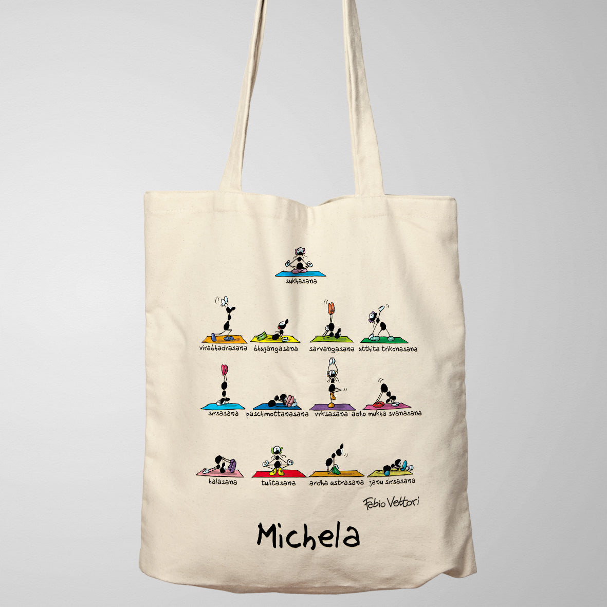Shopper Personalizzata "Yoga"