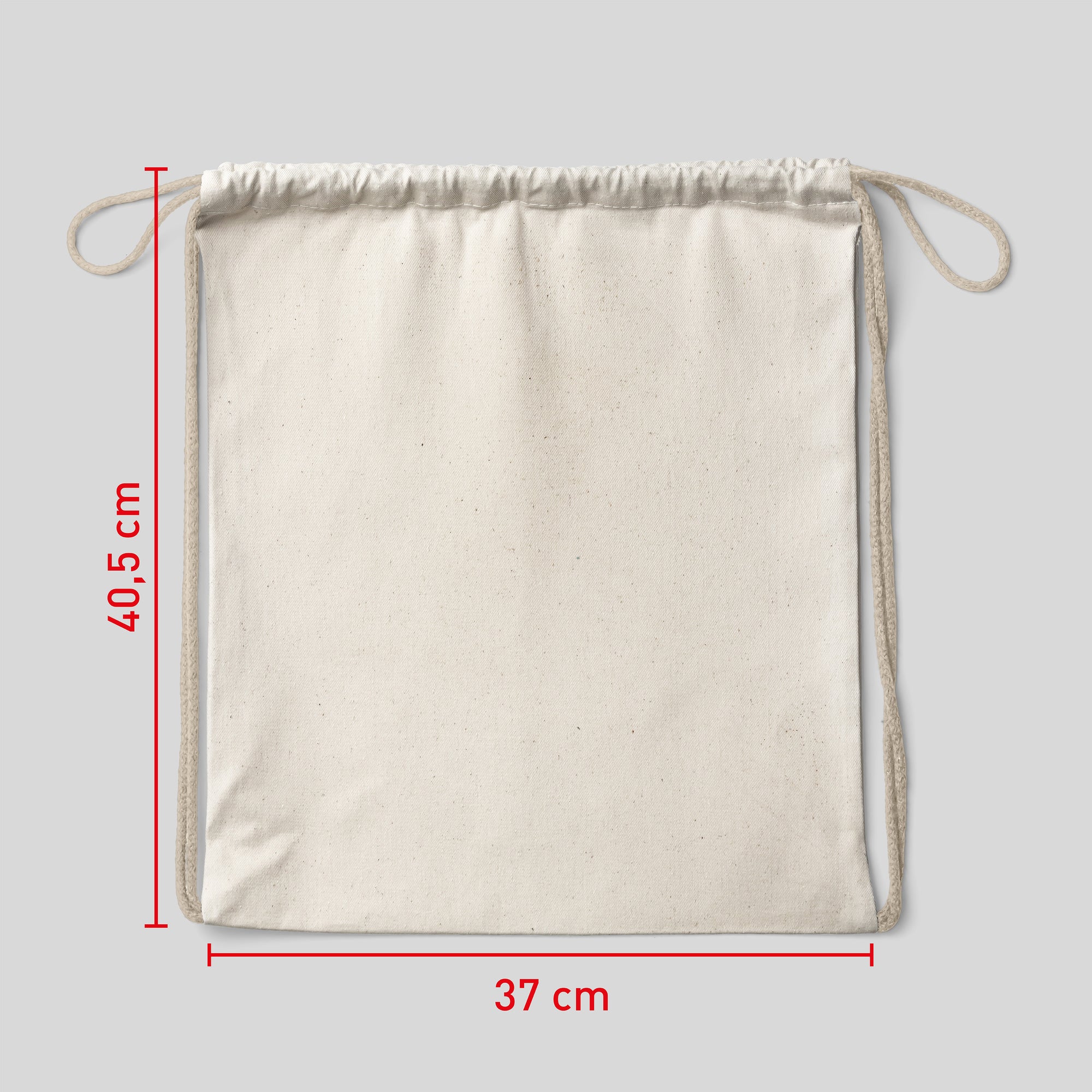 Personalized cotton backpack bag with "Climber" theme
