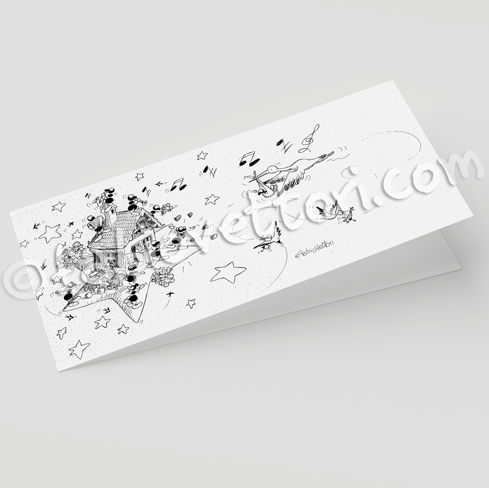 B/W Birth Ticket (05N)