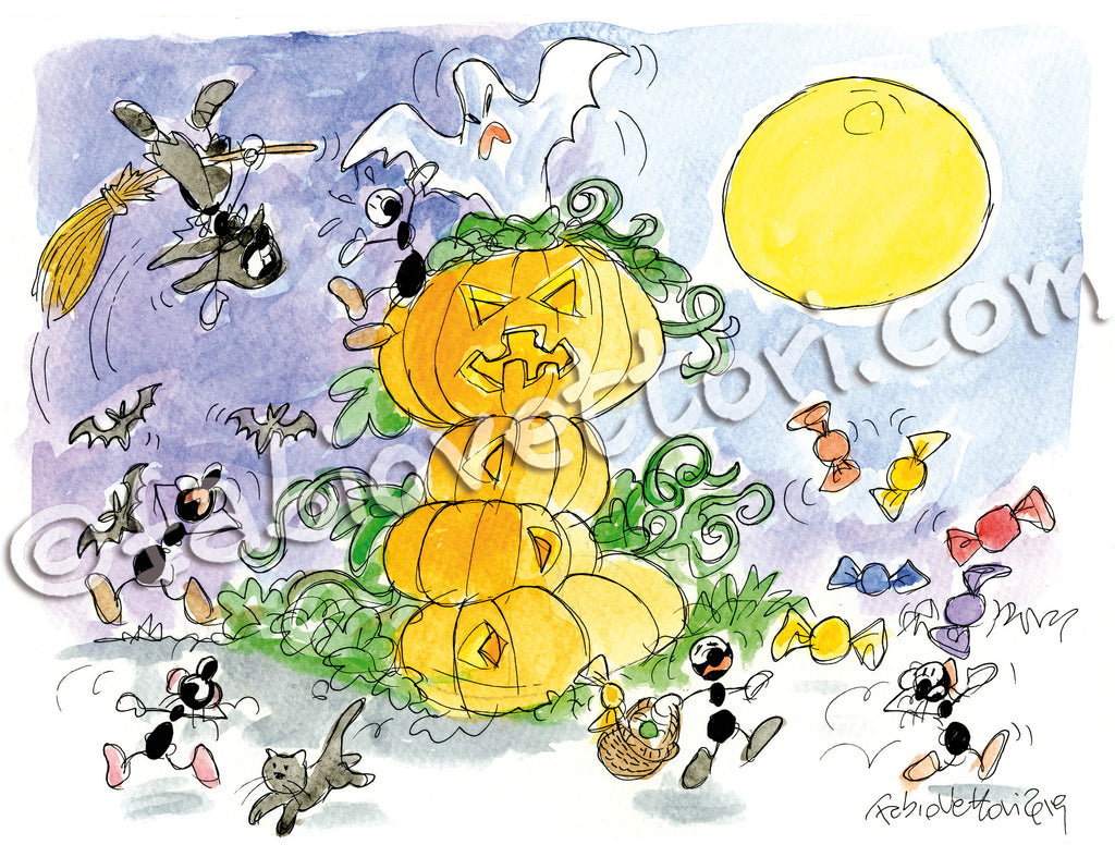 Disegno originale "Halloween"