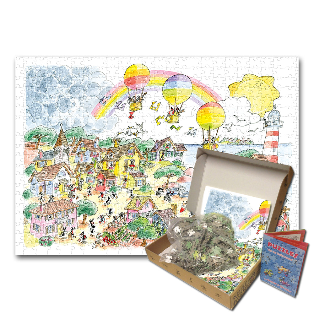 Puzzle "Festa delle mongolfiere" 1080 pezzi