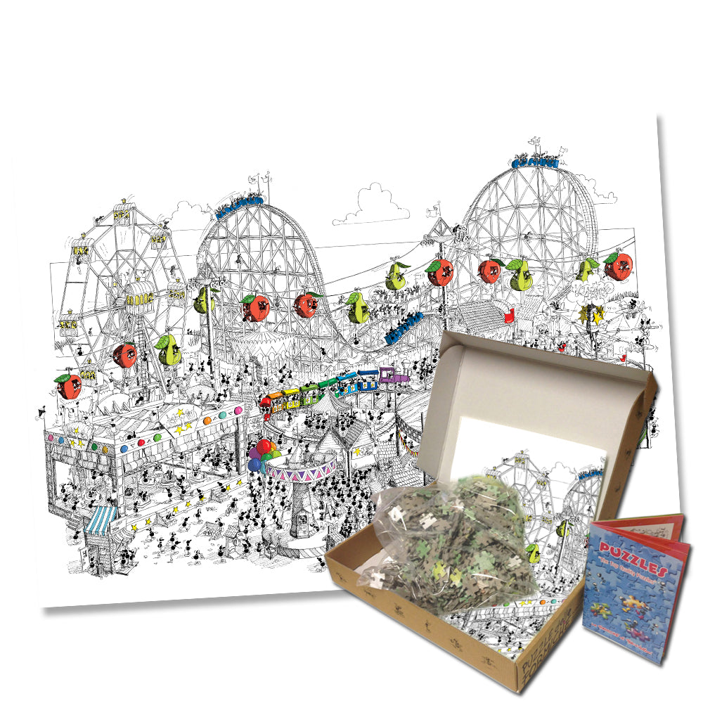 Puzzle "Funfair" 1080 pieces