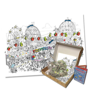 Puzzle "Funfair" 1080 pieces