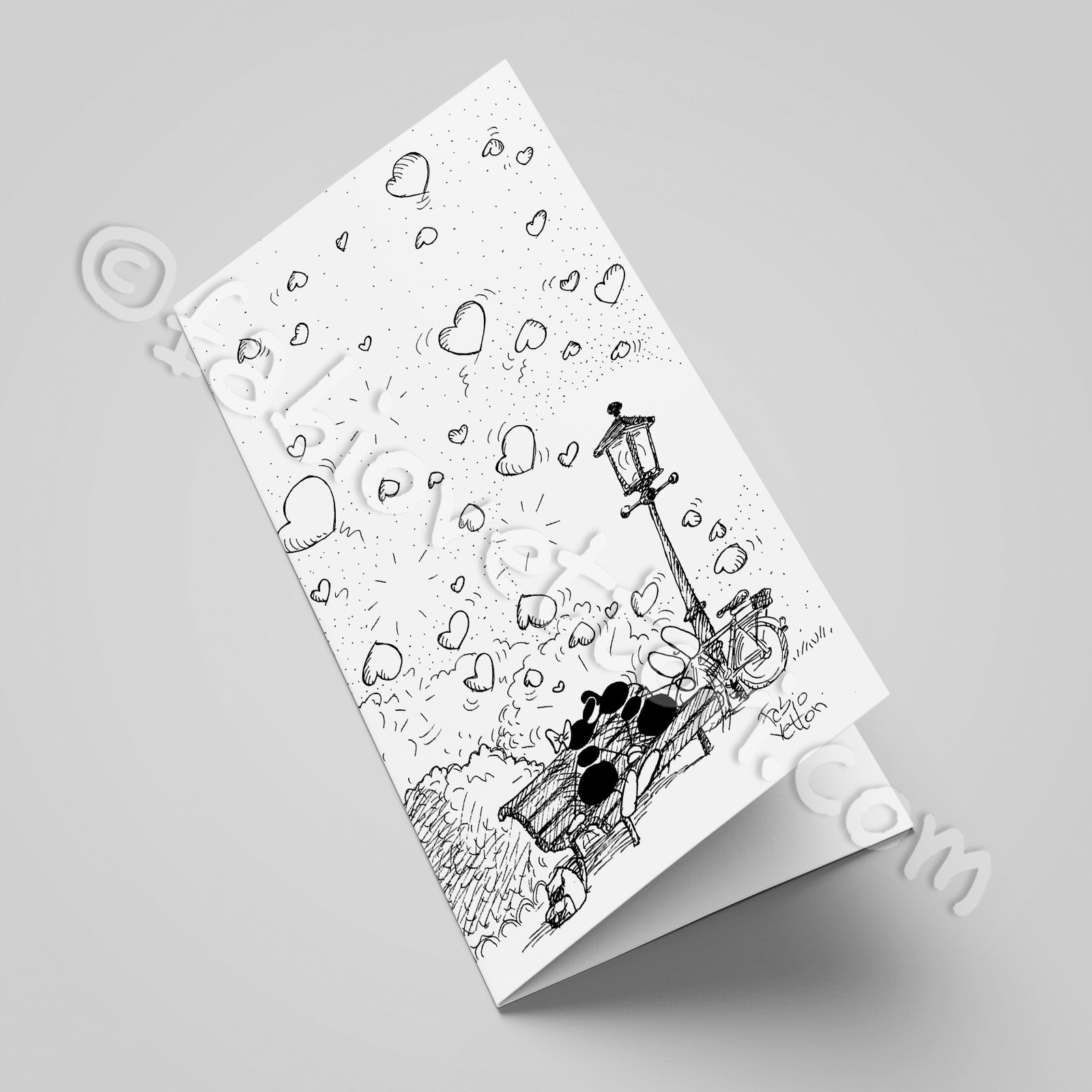 Love Ticket B/W (24A)