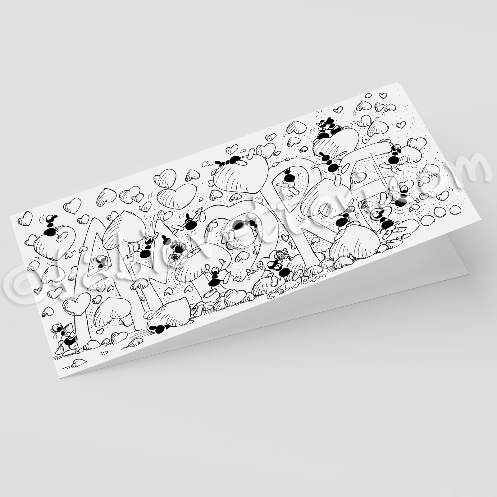 Love Ticket B/W (31A)