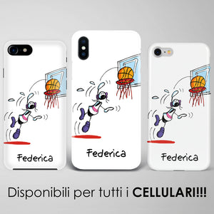 Basketball Personalized Artistic Smartphone Case (Female)