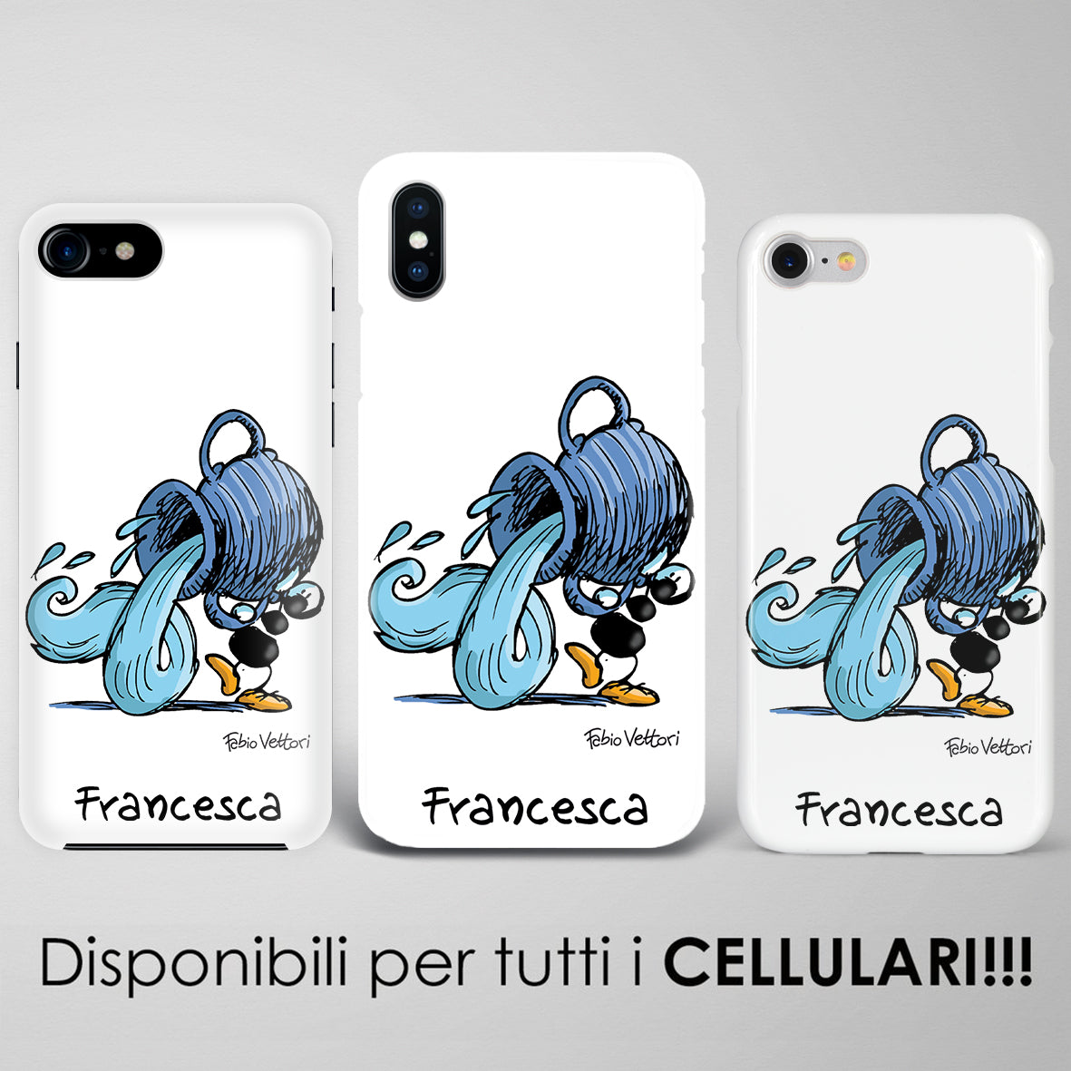 Aquarius Personalized Artistic Smartphone Case