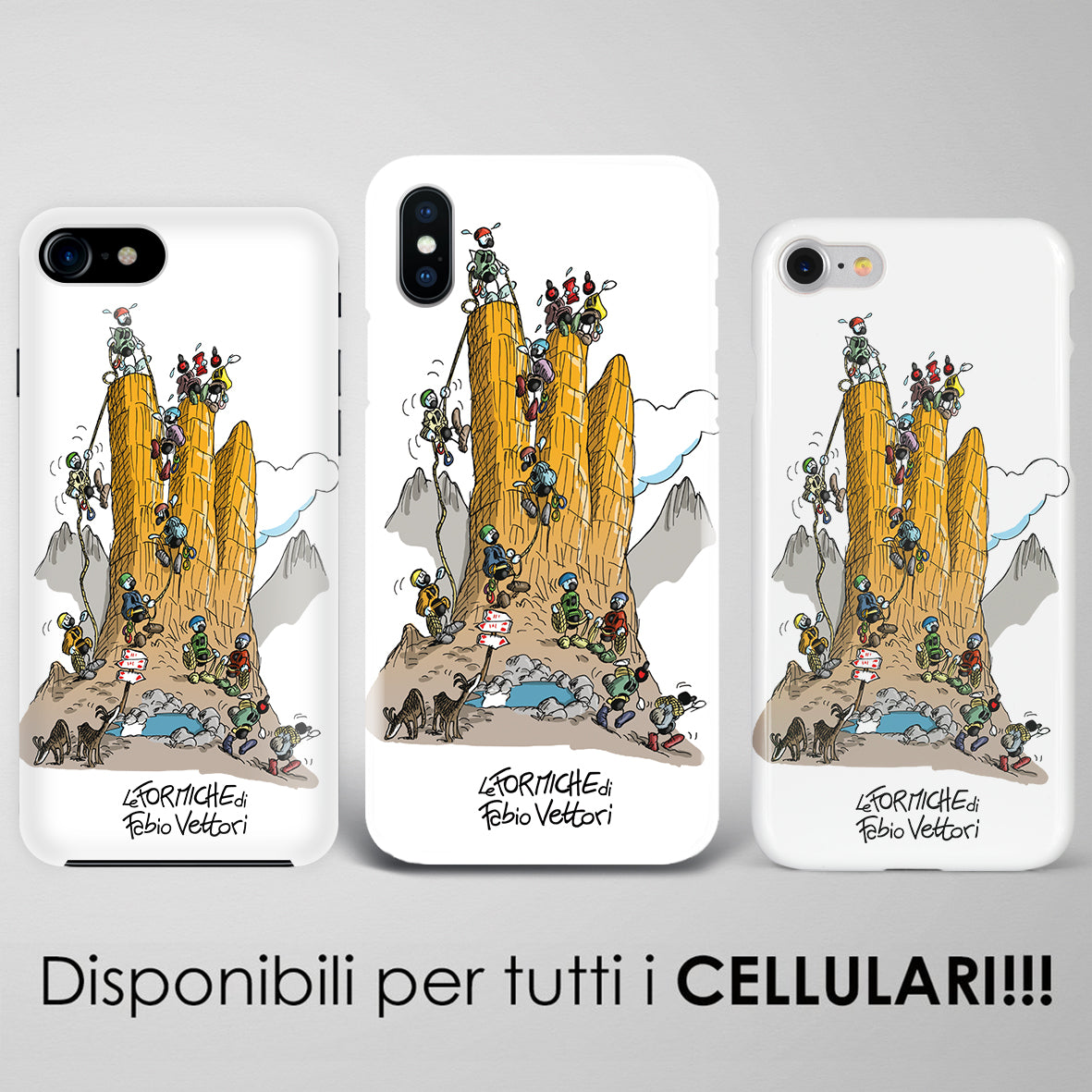 Artistic cover for Smartphone subject "Climbing"