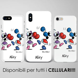 Cover artistica per Smartphone Personalizzata Boxe