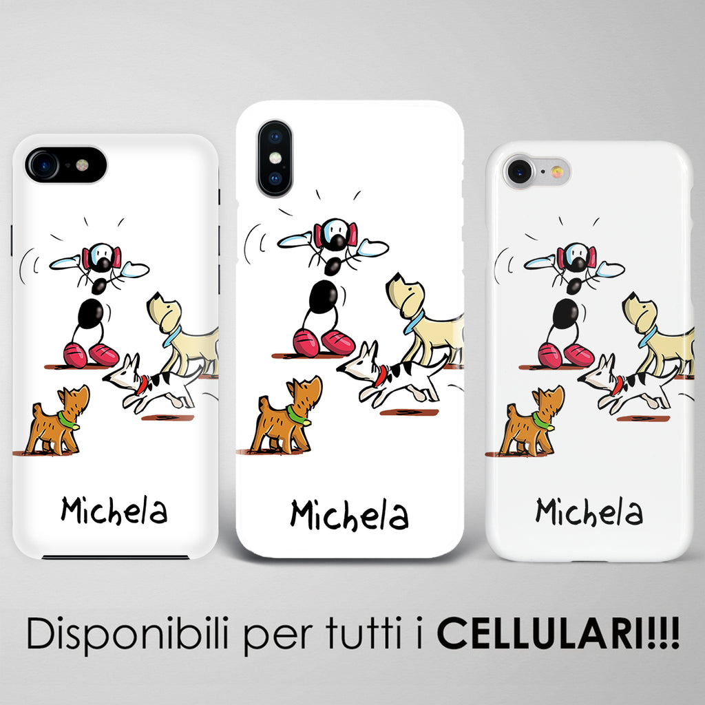 Cover artistica per Smartphone Personalizzata Cani (Femmina)