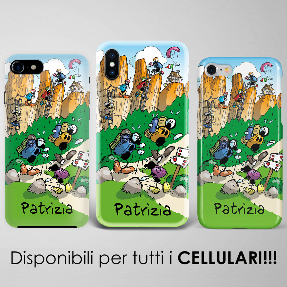 Cover artistica per Smartphone Personalizzata Escursione