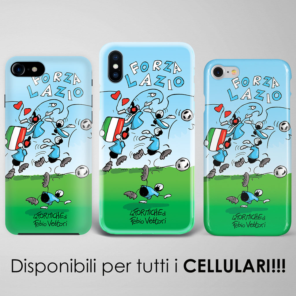 Cover artistica per Smartphone soggetto "Forza Lazio"