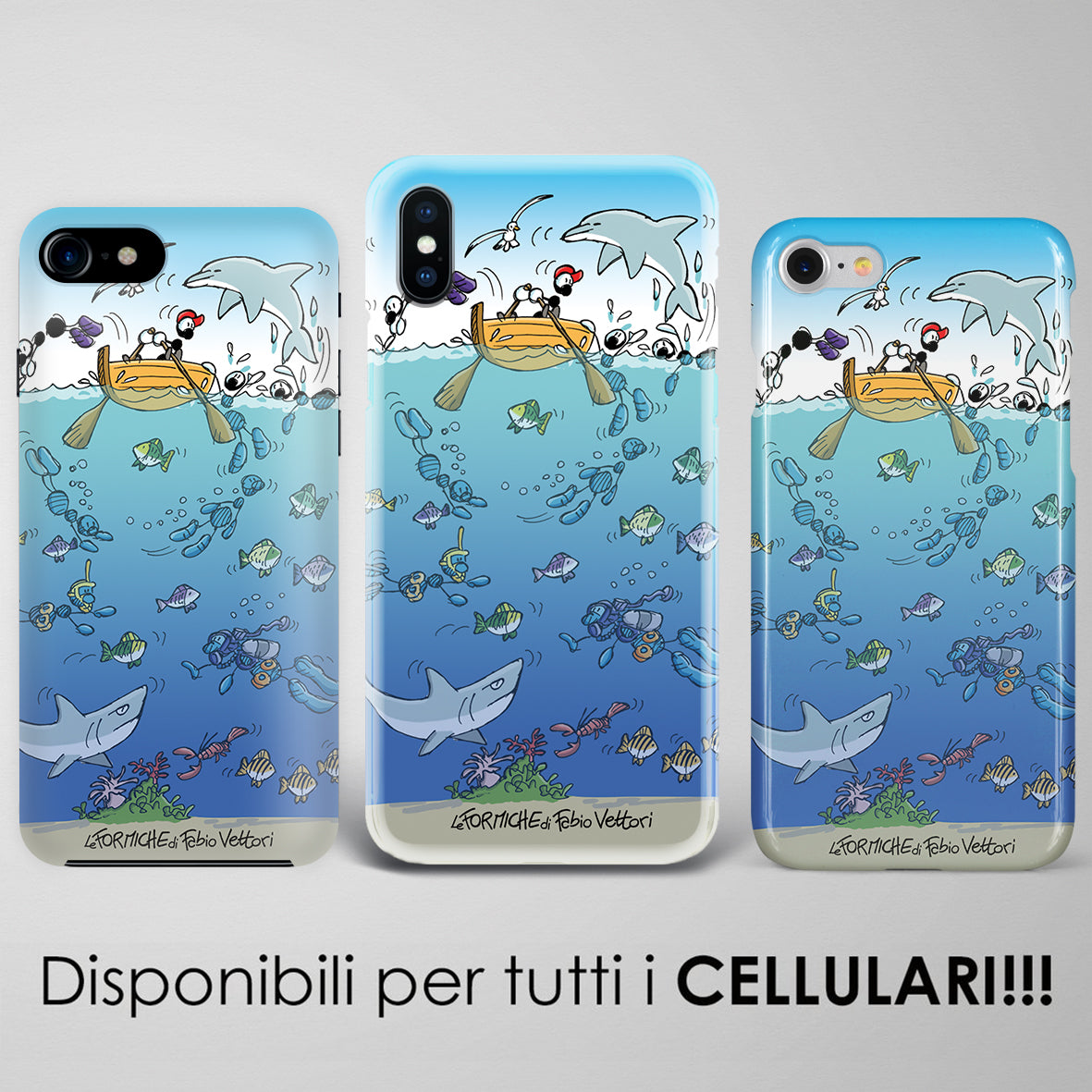 Artistic cover for Smartphone subject "Sea"