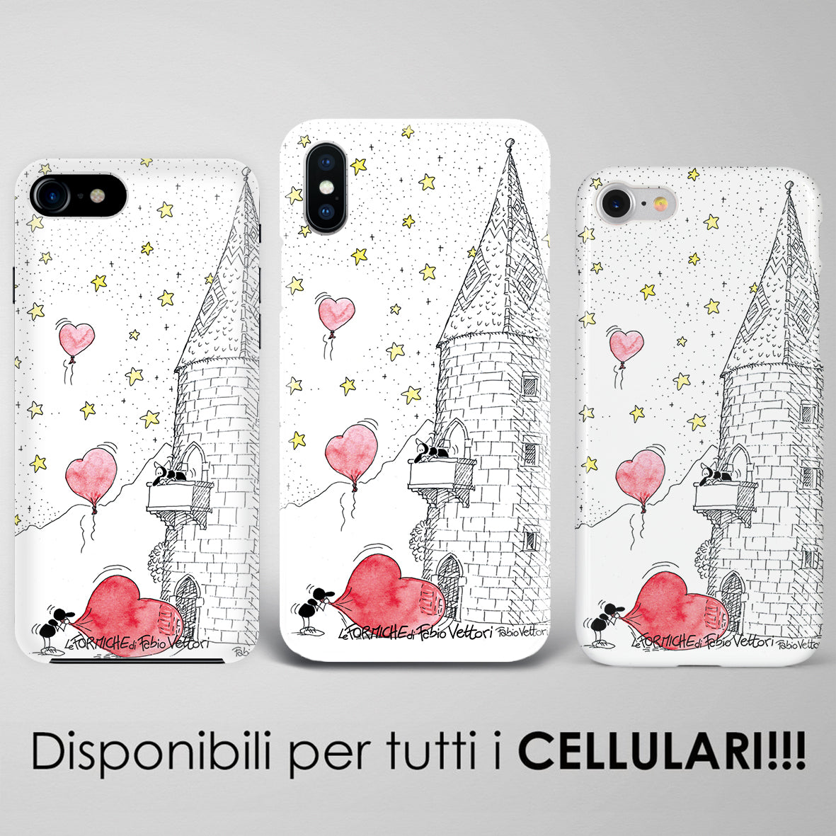 Artistic cover for Smartphone subject "Balloons"