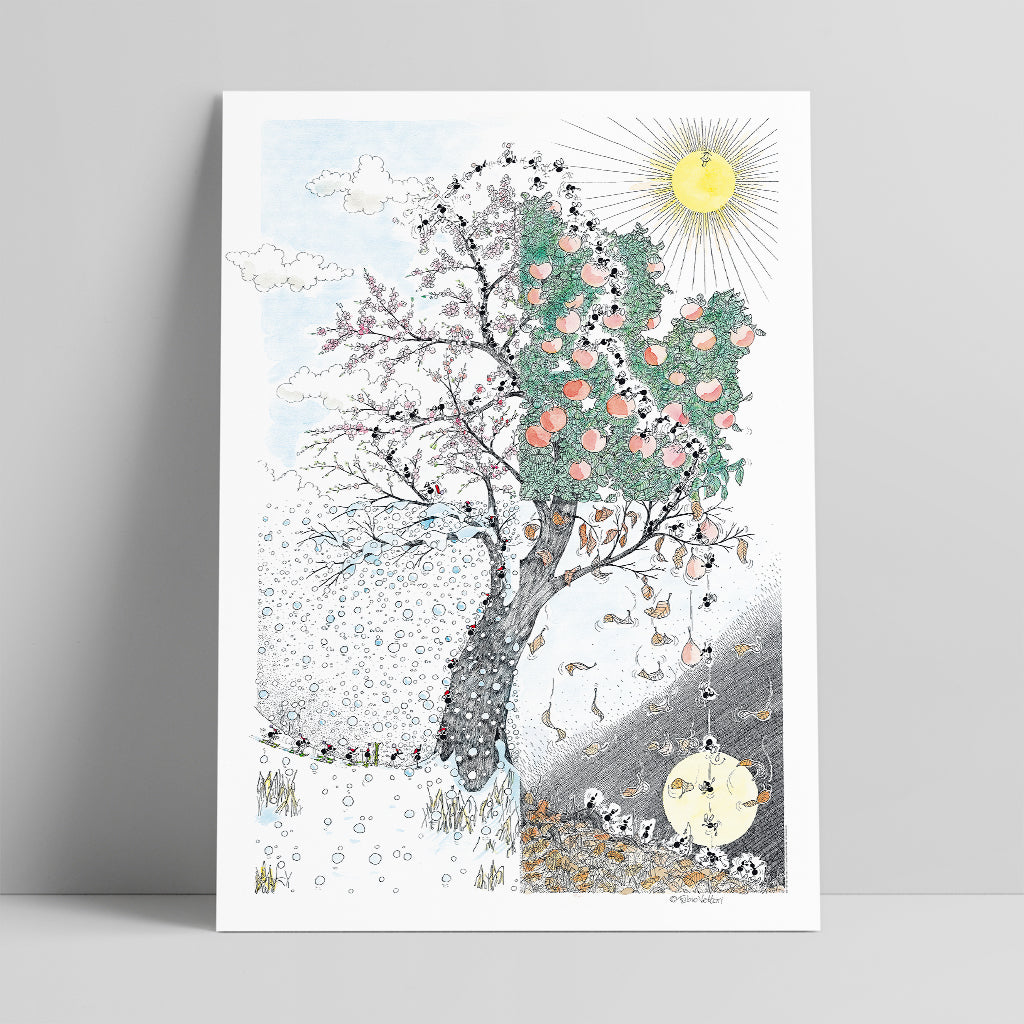 Poster "4 stagioni" 50x70cm