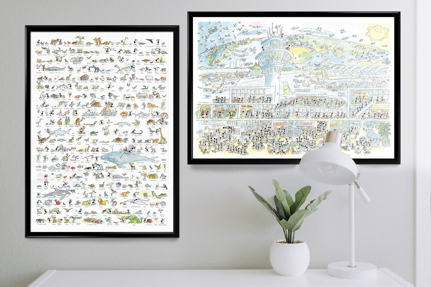 Poster "Dolomiti in estate" 50x70cm