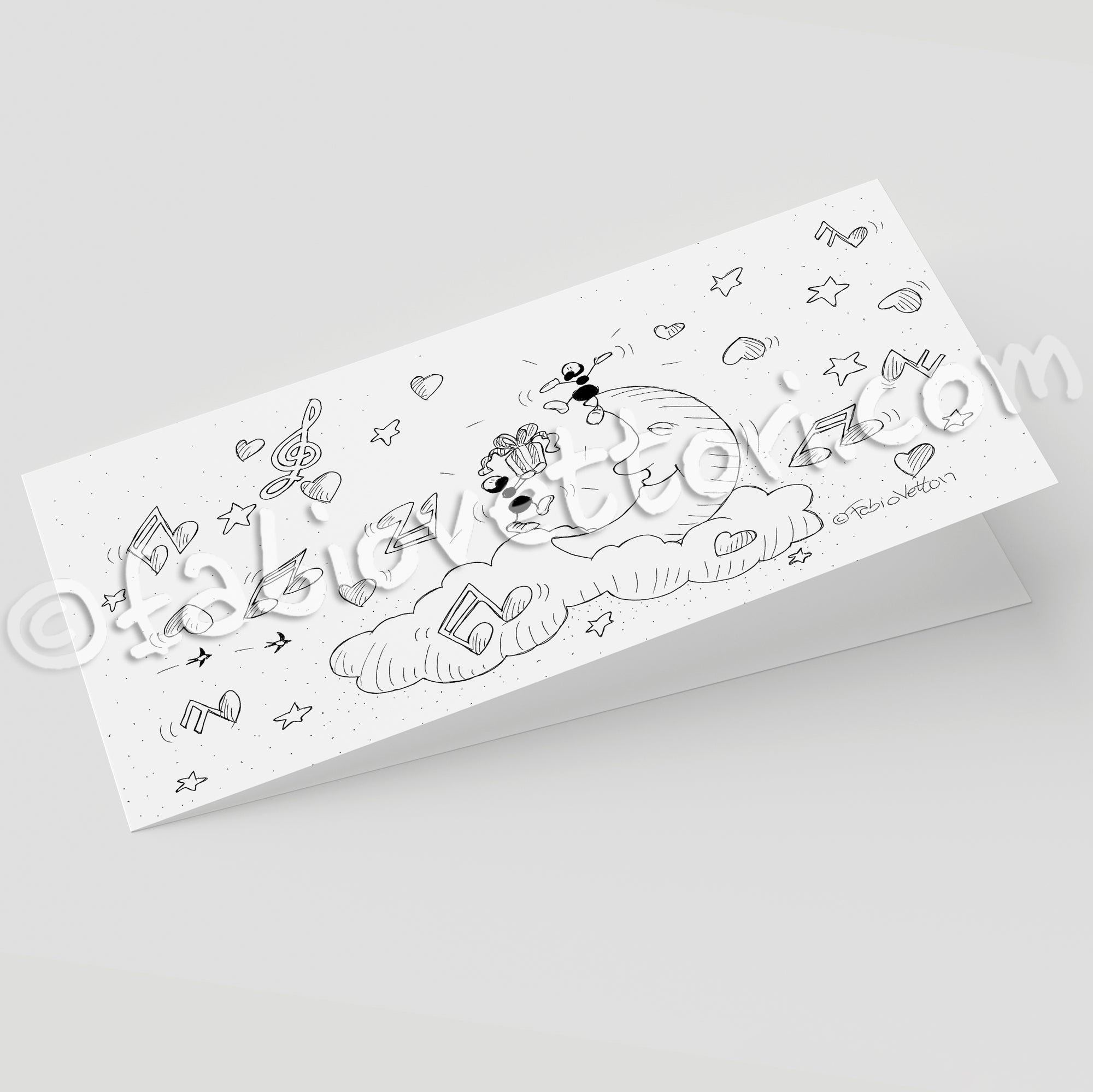 Love Ticket B/W (55A)