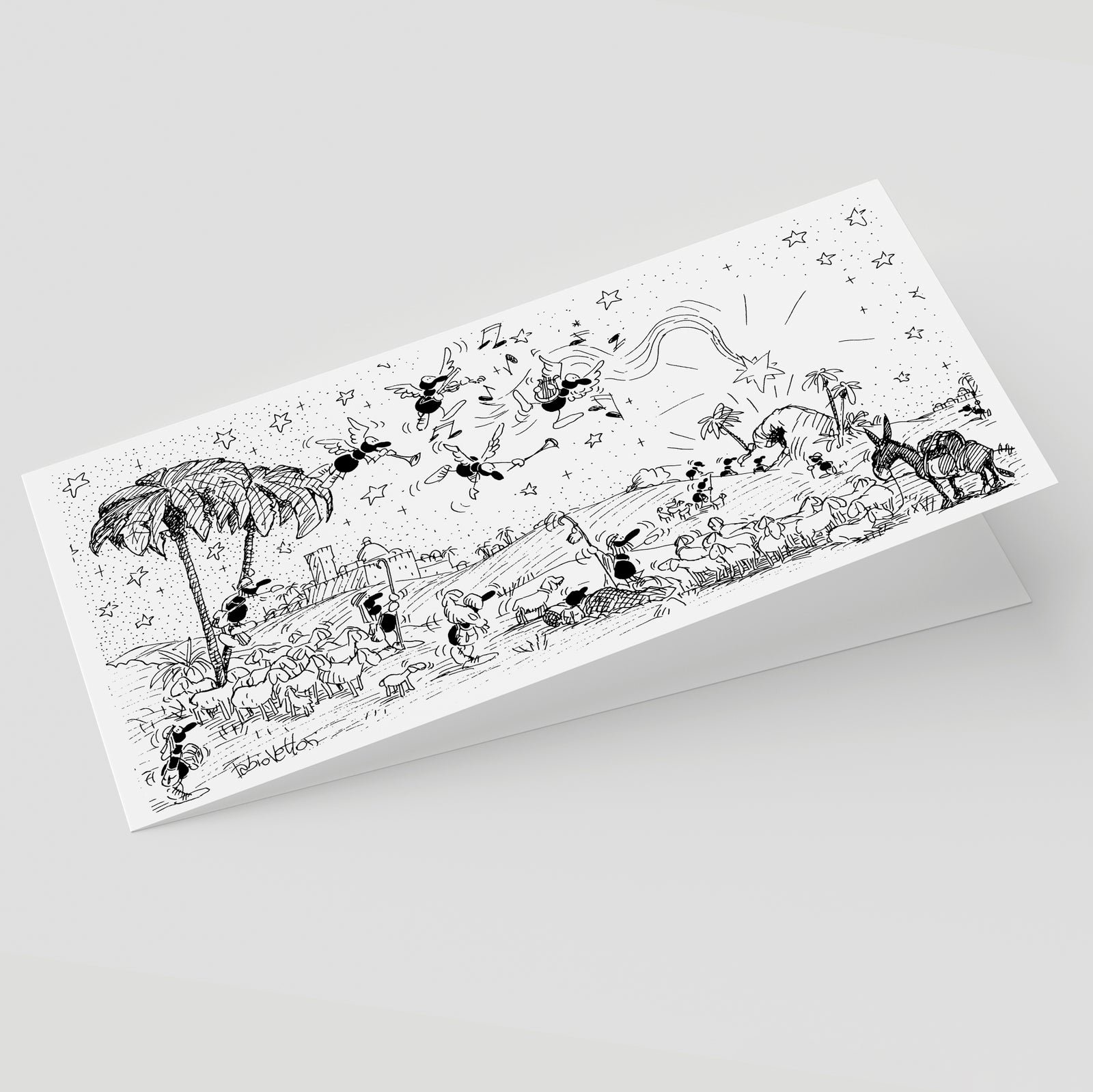 Christmas Card B/W (5N)