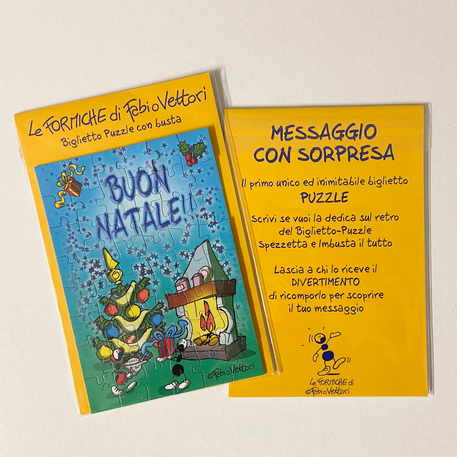 Christmas Puzzle Card AF01