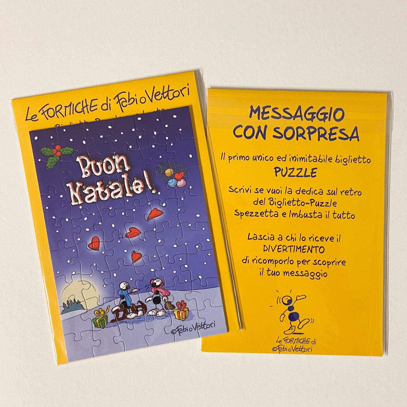 Christmas Puzzle Card AF02