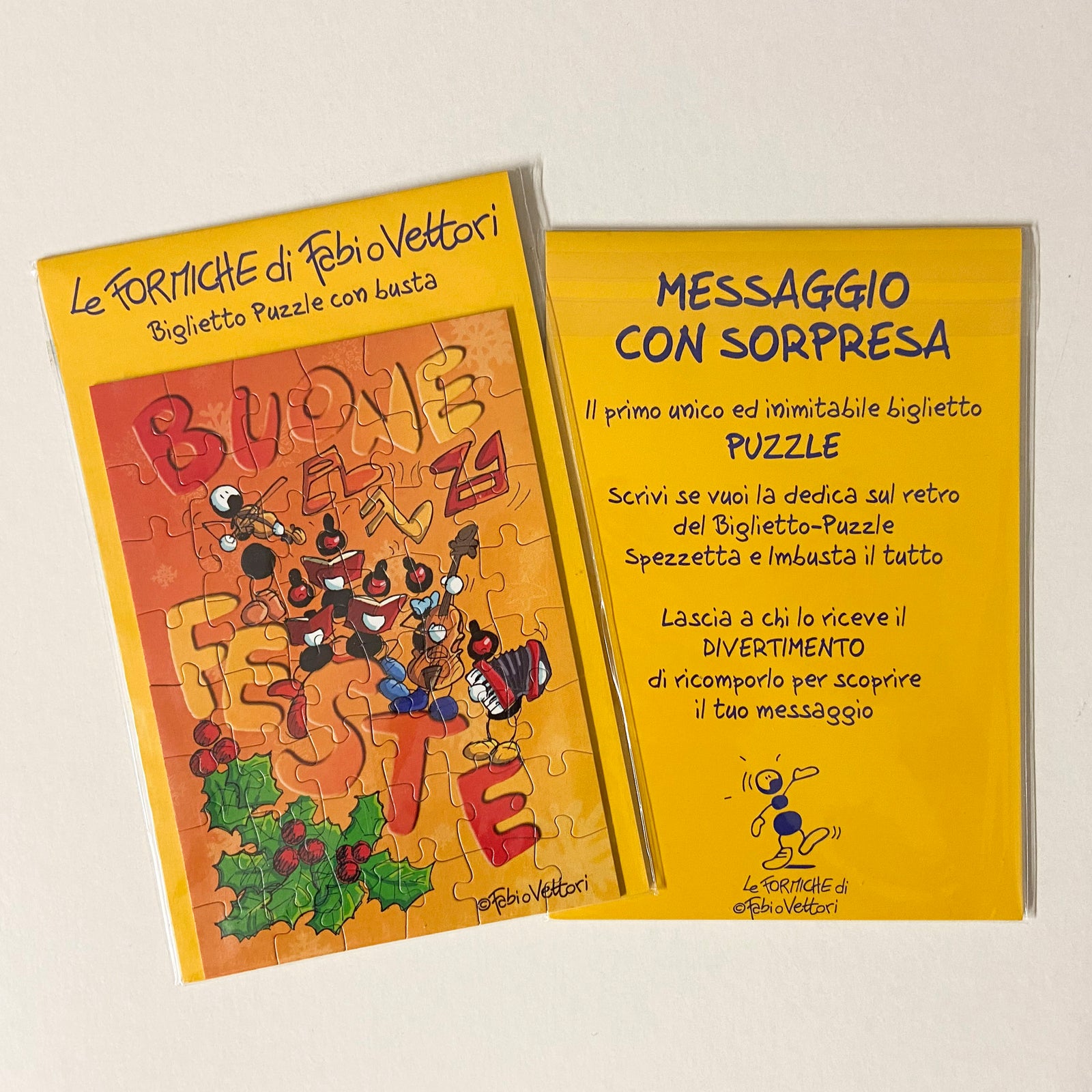 Christmas Puzzle Ticket AF03