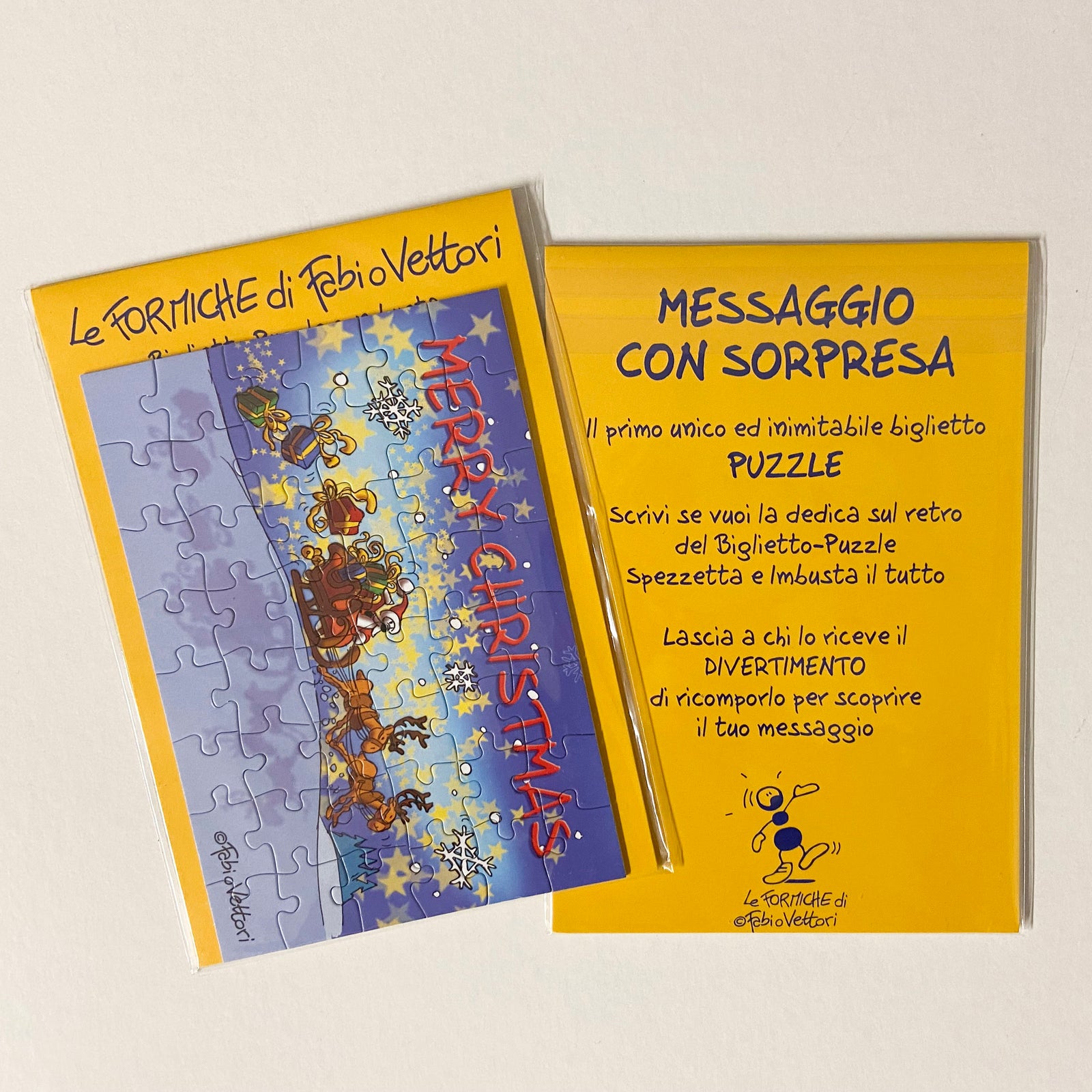 Christmas Puzzle Card AF04