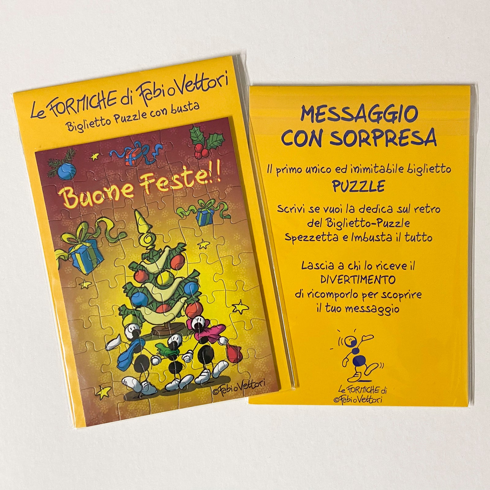 Christmas Puzzle Card AF06