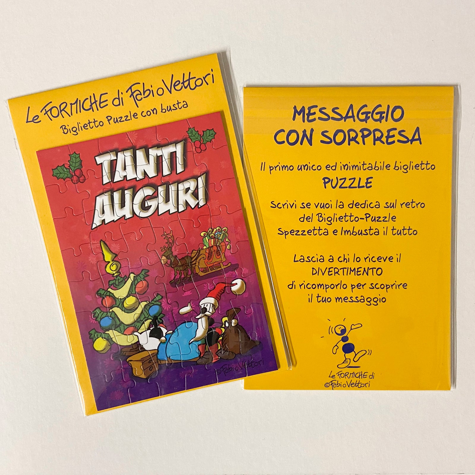 Christmas Puzzle Card AF07